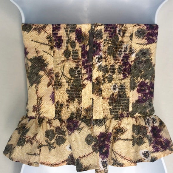 Jessica Simpson Strapless Ruffled Corset S - Picture 3 of 7